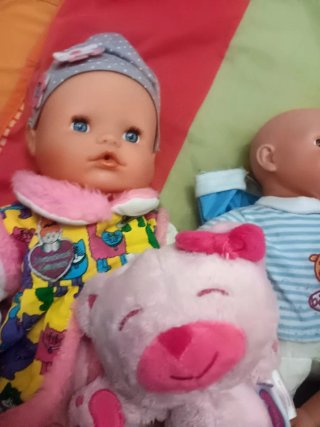 Lote Muñecos Bebé Paola Reina y Nenuco
