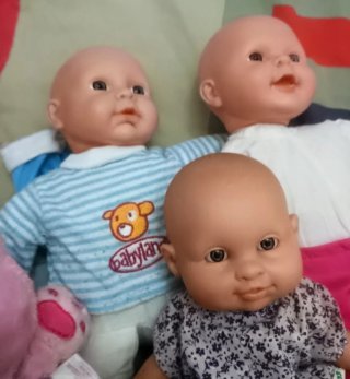 Lote Muñecos Bebé Paola Reina y Nenuco
