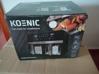 Freidora de aire doble KOENIC 224 B