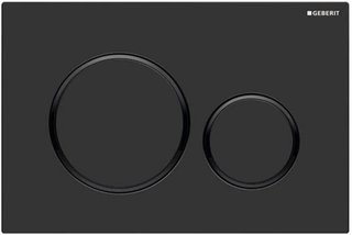 Geberit Sigma 20 placca comando nero opaco