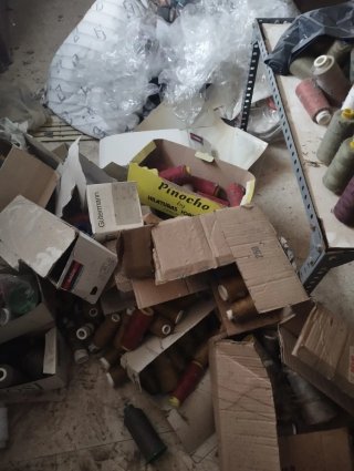 Hilo y otras cosas para costura,para coser industr
