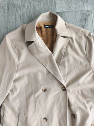 Gabardina Beige Mujer