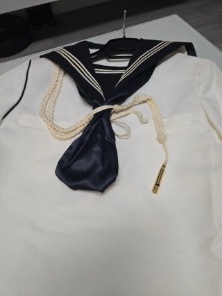 Traje de Primera Comunión Blanco y Negro