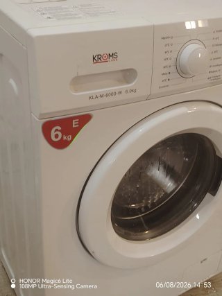 Lavadora KROMMS KLA-M-6000-W 6kg