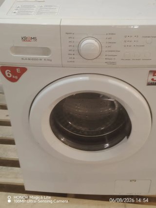 Lavadora KROMMS KLA-M-6000-W 6kg