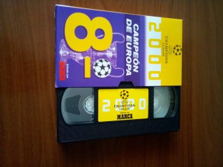 VHS Campeón de Europa 2000 - Real Madrid