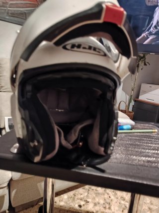 Casco Moto Scooter Talla L Blanco