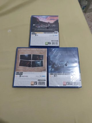 Lote 3 Videojuegos PS5: Gran Turismo 7, Uncharted,