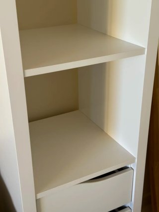 Estantería Kallax IKEA Blanca 42x147 cm