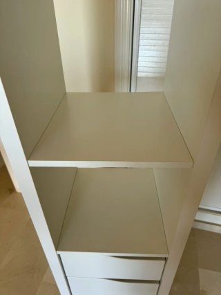 Estantería Kallax IKEA Blanca 42x147 cm
