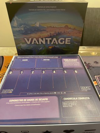 VANTAGE + Inserti + Tavole giocatore