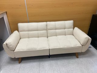 Sofá Cama Nuevo Crema con Garantía