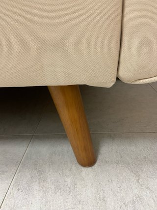 Sofá Cama Nuevo Crema con Garantía