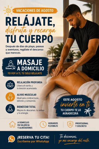 MASAJE DE VACACIONES