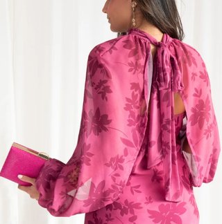 Blusa Capa Fiesta Buganvilla Natural by Lila