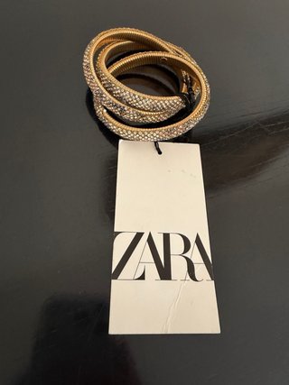 Bracciale rigido Zara effetto strass