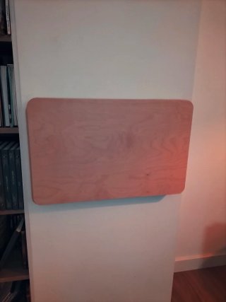 Escritorio plegable madera
