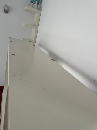 Mueble TV IKEA LAPPLAND 183cm Blanco
