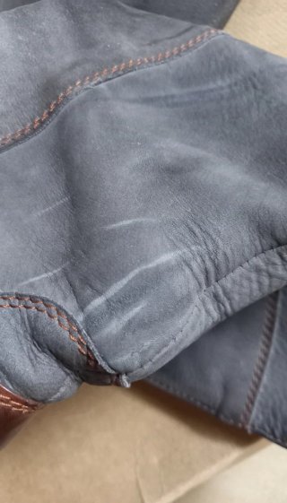 Stivali in pelle suede taupe 37