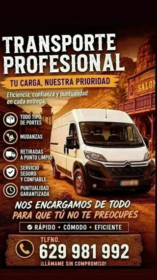 Portes y mudanzas