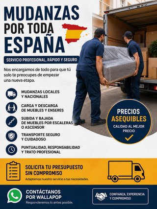 Mudanzas por Toda España | Carga y Descarga |