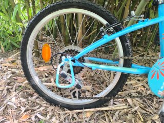 Bicicleta infantil B'Twin azul