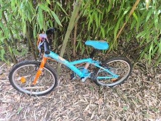 Bicicleta infantil B'Twin azul