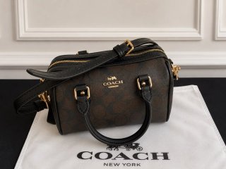 Bolso Coach Marrón y Negro
