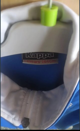 Chaqueta fina Kappa azul
