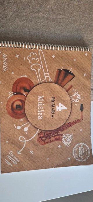 Libro Música 4 Primaria Anaya