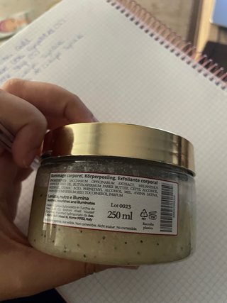 Exfoliante Miel y Avena Natural