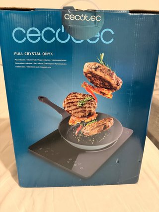 Cecotec Full Crystal Onyx Placa Inducción