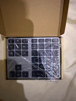 Mini Tastiera Numerica Bluetooth Blu per PC