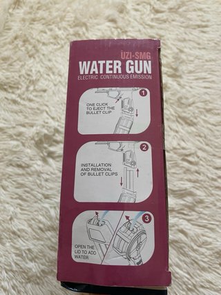 Fucile ad acqua elettrico UZI-SMG automatico