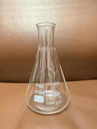 Matraz Erlenmeyer Pyrex 500ml