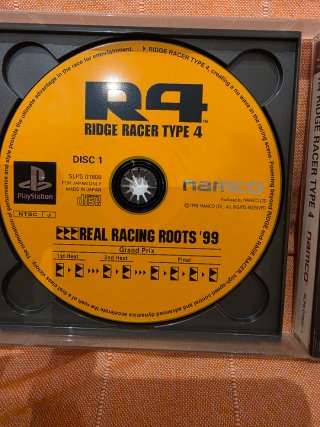 Ridge Racer Type 4 - Gioco PS1 Namco Giapponese