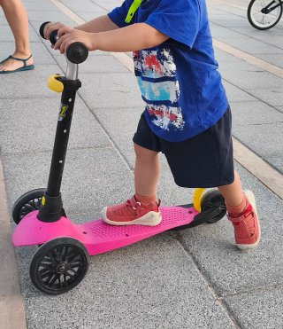 Patinete infantil rosa Decathlon