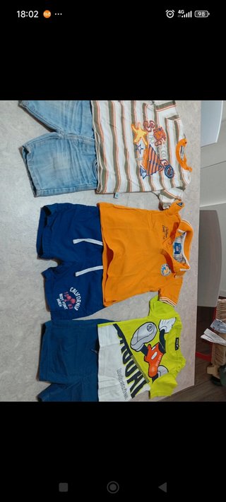 Lotto abbigliamento bambino