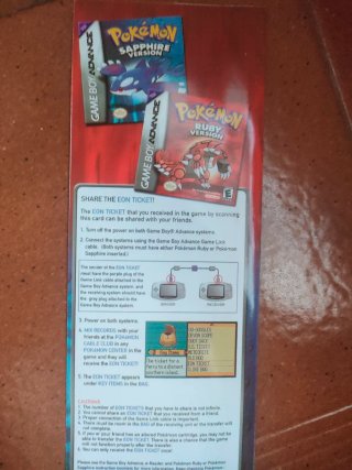 Eon ticket event custom