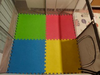 Parque infantil grande para bebés 125cm