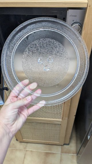 Microondas Orbegozo Plateado
