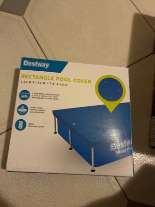 Cobertor Piscina Rectangular 2.24m x 1.54m
