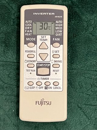 Mando Aire Acondicionado Fujitsu Inverter AR-RC1E