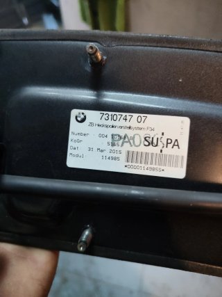Motor y alerón BMW F34