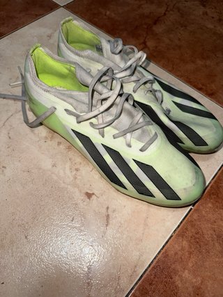Zapatillas Adidas F50 Futbol Talla 42 Verde/Blanco