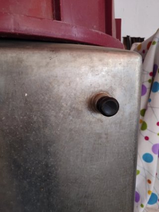 Depósito Acero Inox 1000L + Cubo