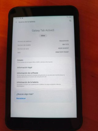 Tablet Samsung Galaxy Tab Active 3 LTE 4G