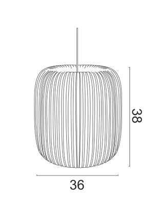 Lámpara de techo de diseño rosa