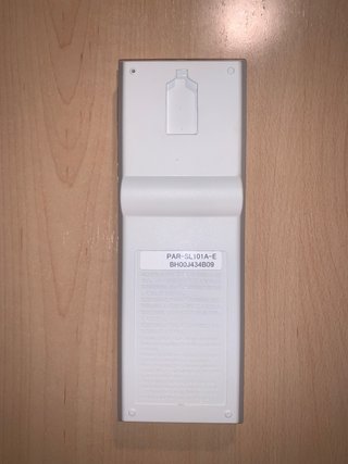 Mando Aire Acondicionado Mitsubishi PAR-SL101A-E