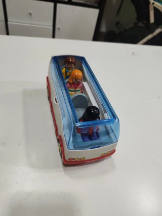 Play Mobil Bus, avión y Figuras
